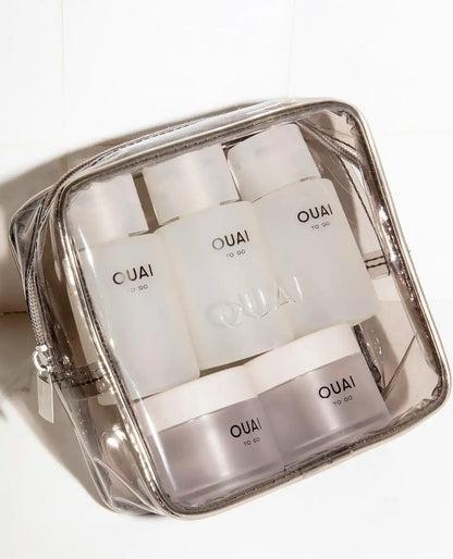 OUAI To Go Refillable Travel Bottle Kit