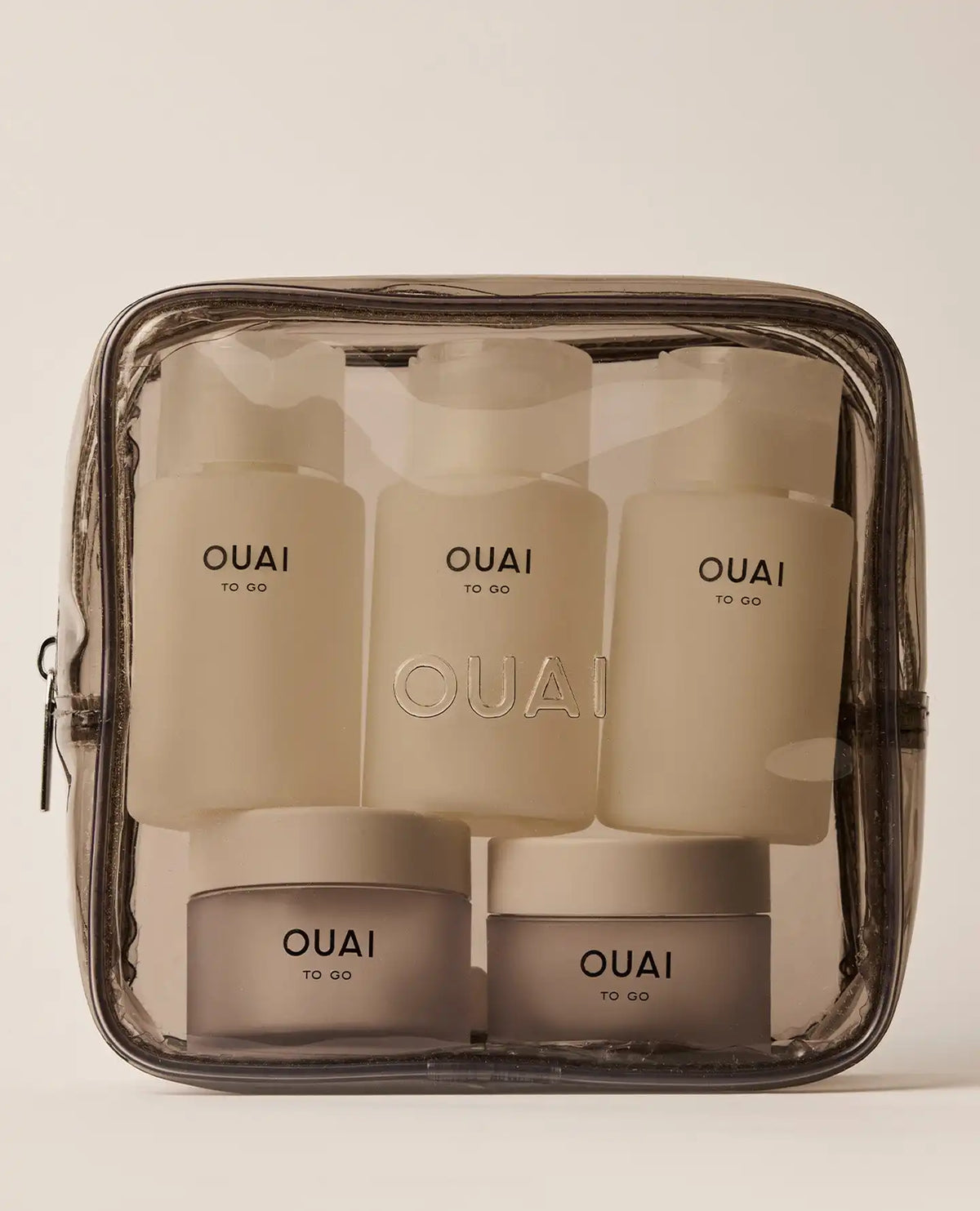 OUAI To Go Refillable Travel Bottle Kit
